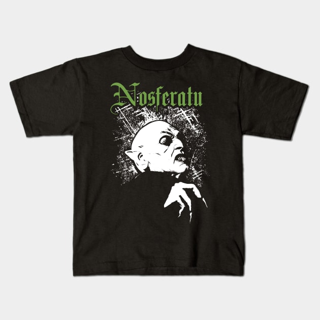 Nosferatu Kids T-Shirt by VinagreShop